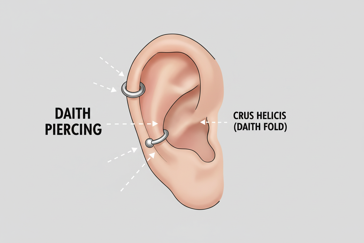 Daith Jewelry: Ornate & Intricate