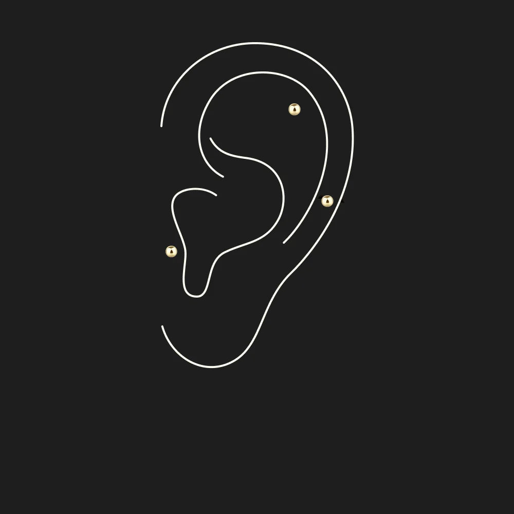 Stud Earrings: The Foundation of Your Stack